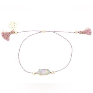 Kendra Scott Everlyne Friendship Bracelet - Iridescent Lilac - NWT!